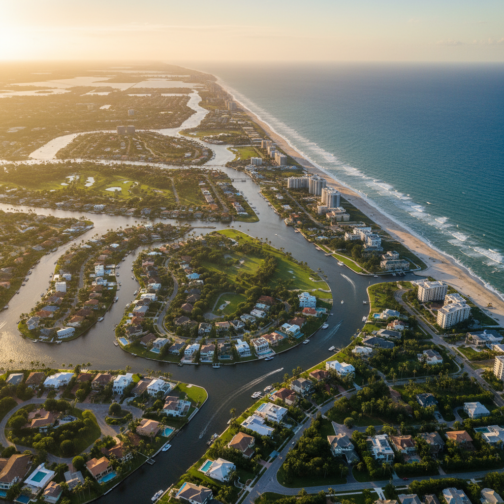 South Florida coastal landscape
