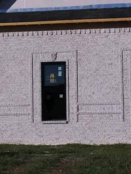 Front elevation — German smear complete