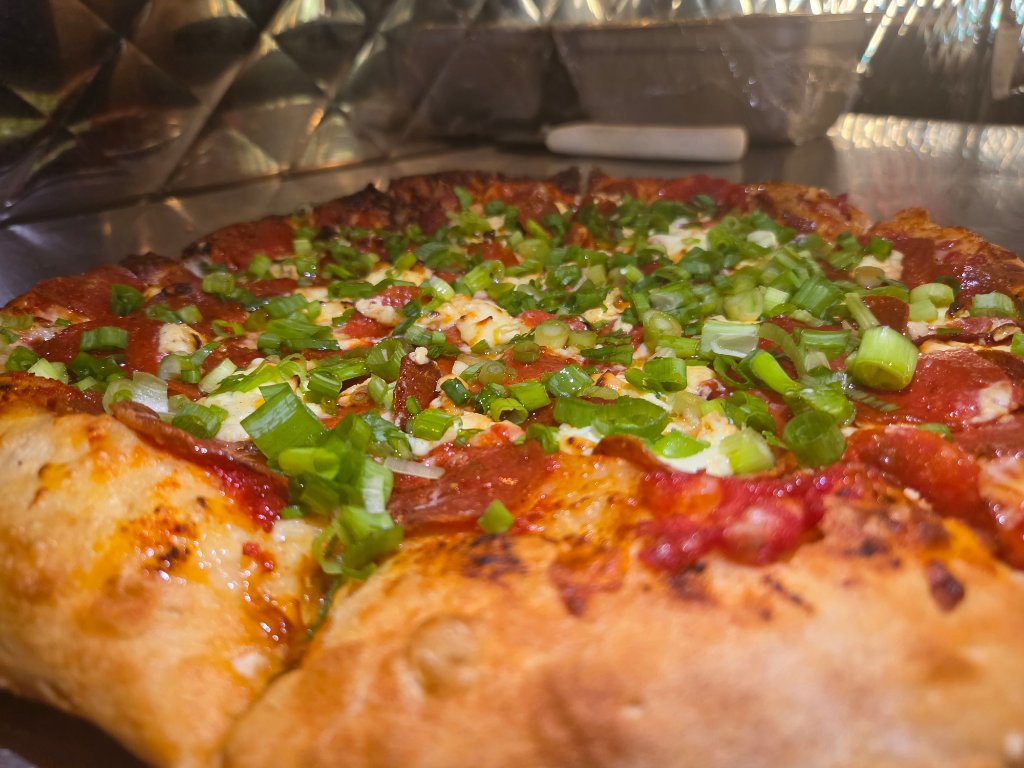 Sweet Heat Ricotta pizza