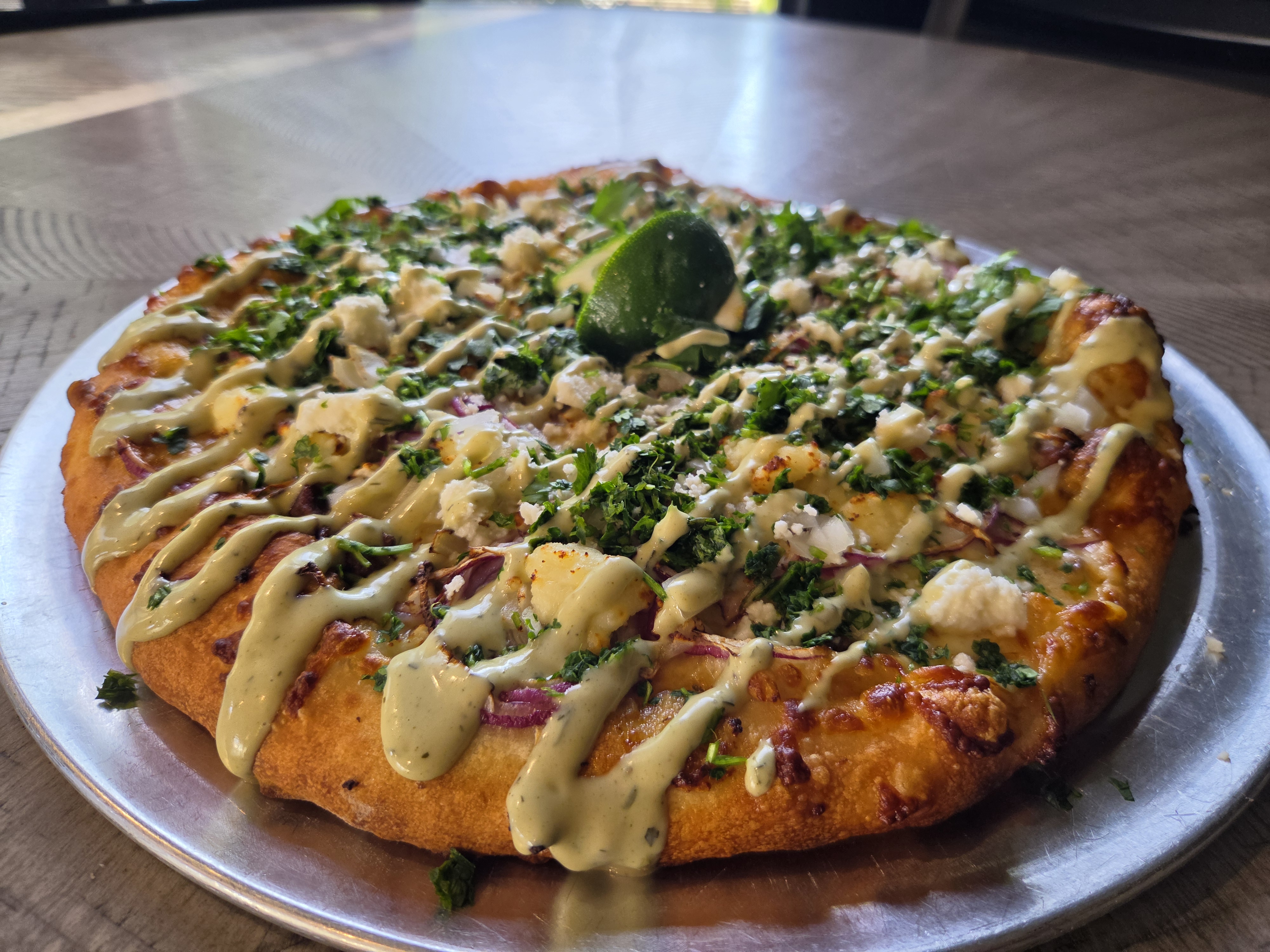 The Street Taco pizza