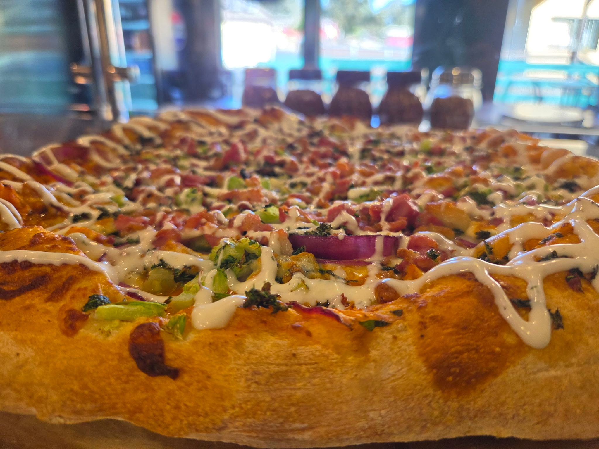 The Wild Buffalo pizza
