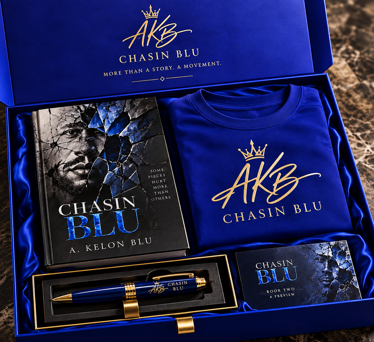 Chasin Blu Collector's Edition gift box