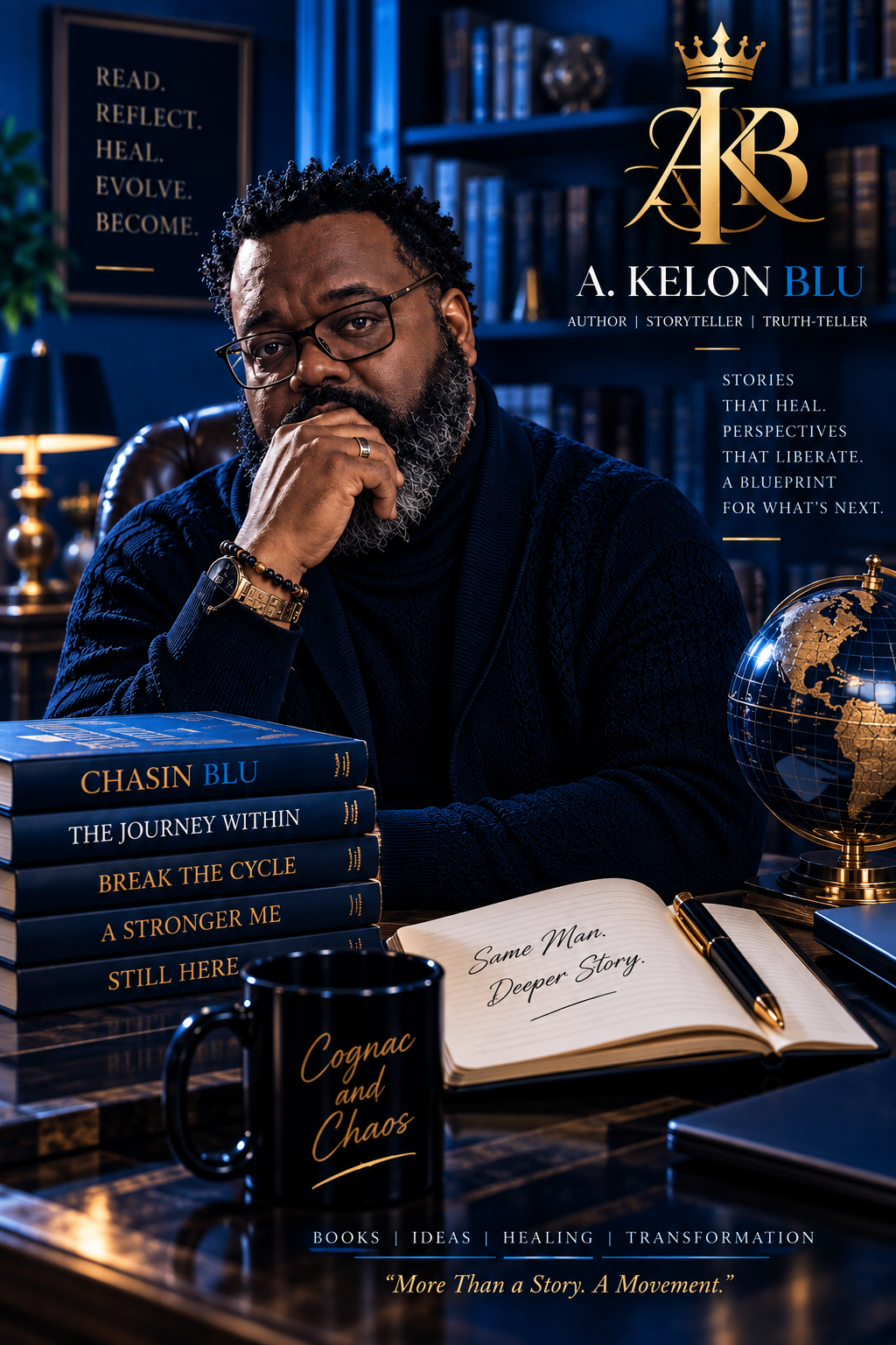A. Kelon Blu — Author, Storyteller, Truth-Teller