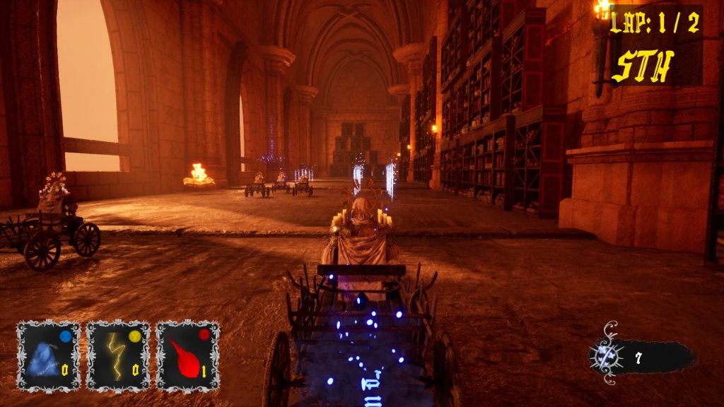 Game environment for Racers of the Fallen