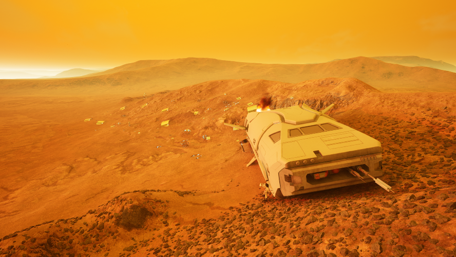 Game environment for Resource