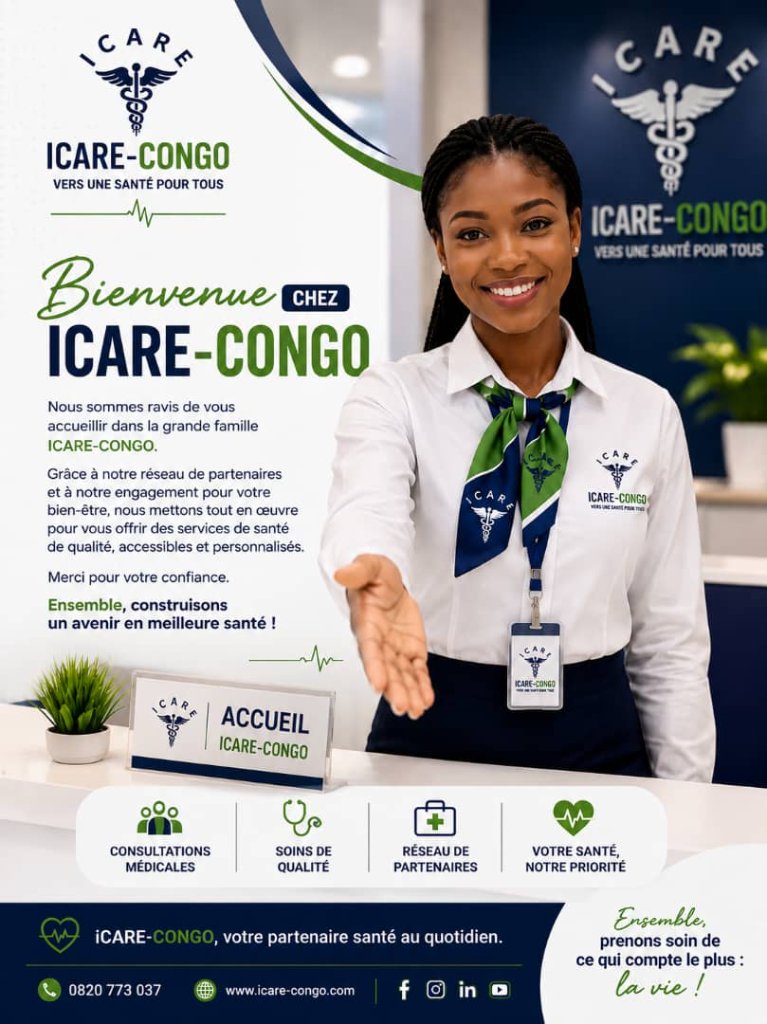 iCare Congo — Bienvenue
