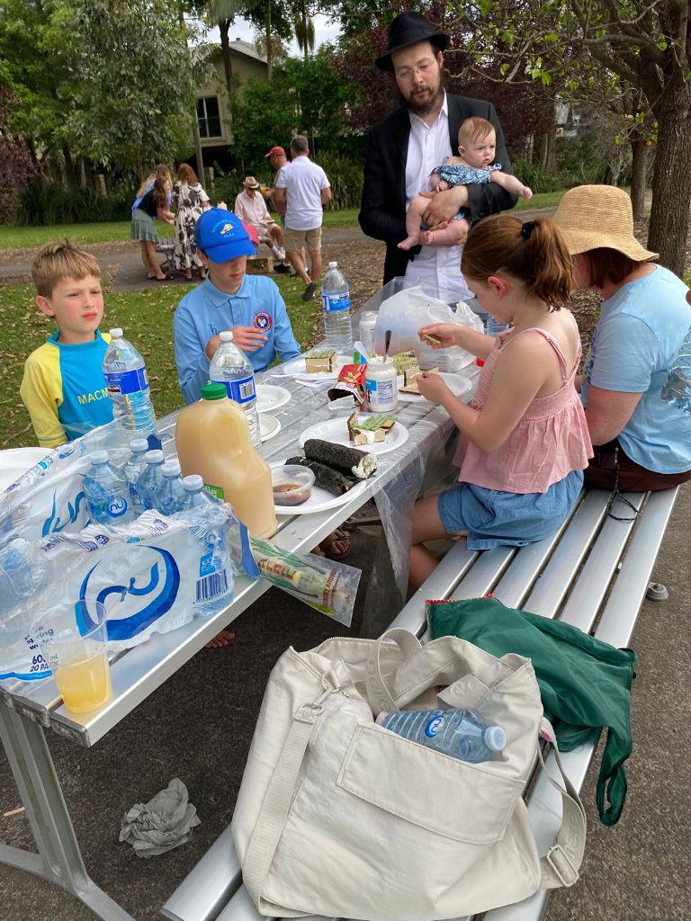 Sukkos in the Park — community picnic gathering