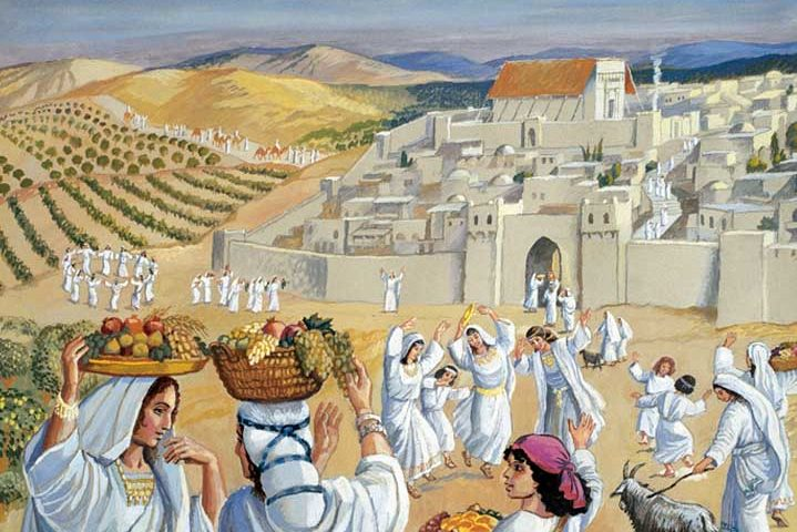 The daughters of Jerusalem dancing in the vineyards