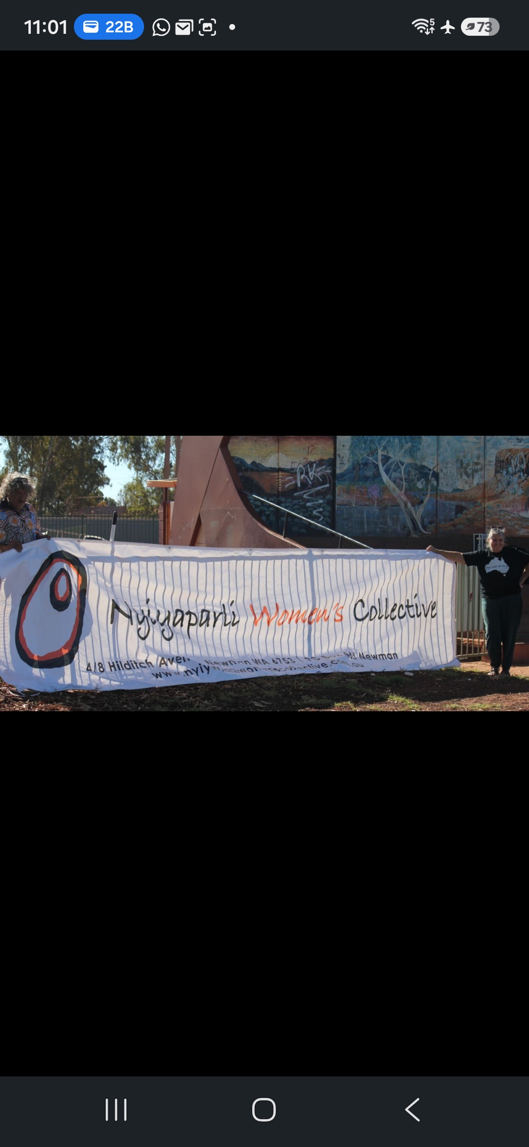 Nyiyaparli Women's Collective banner