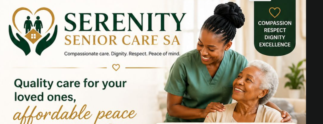 Caregiver helping elderly person