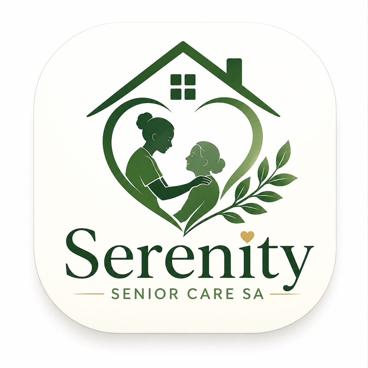 Caregiver helping elderly person walk