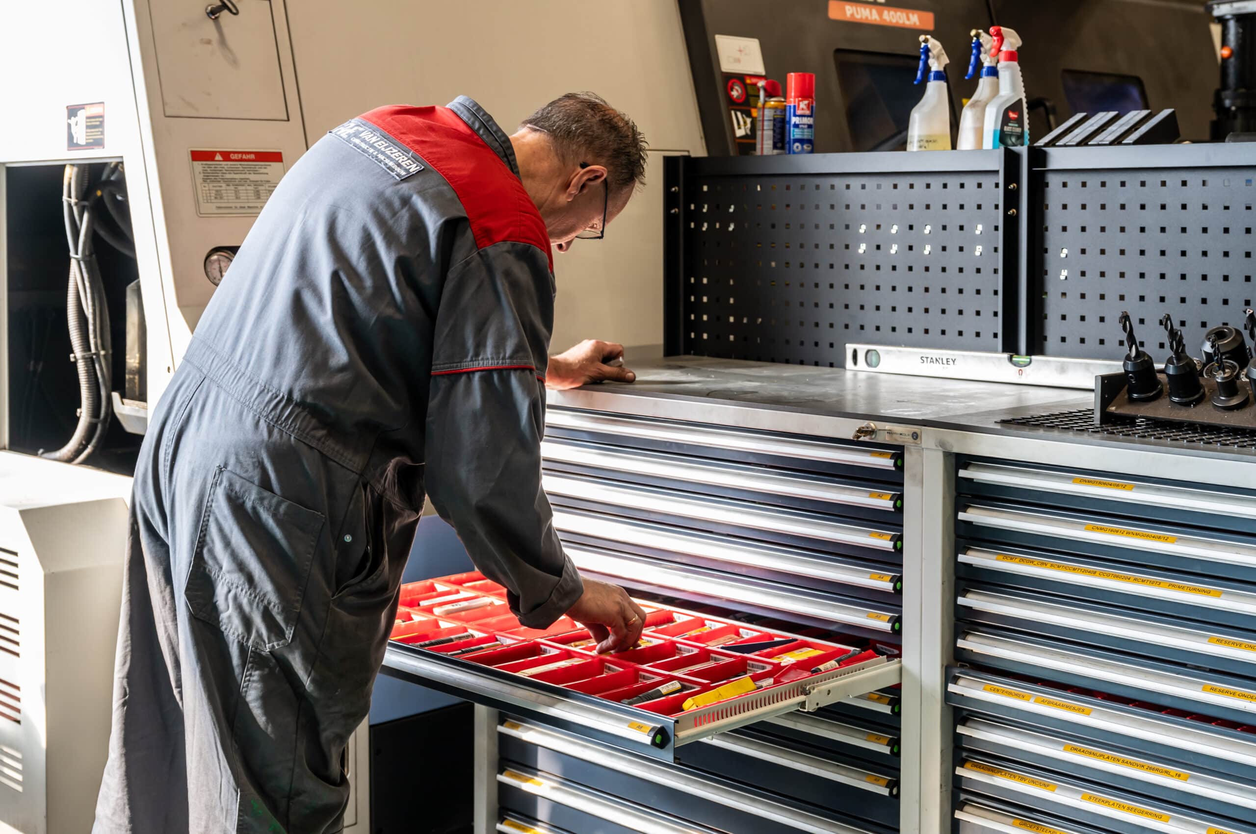 CNC-verspaning in het machinepark van P. van Eijzeren