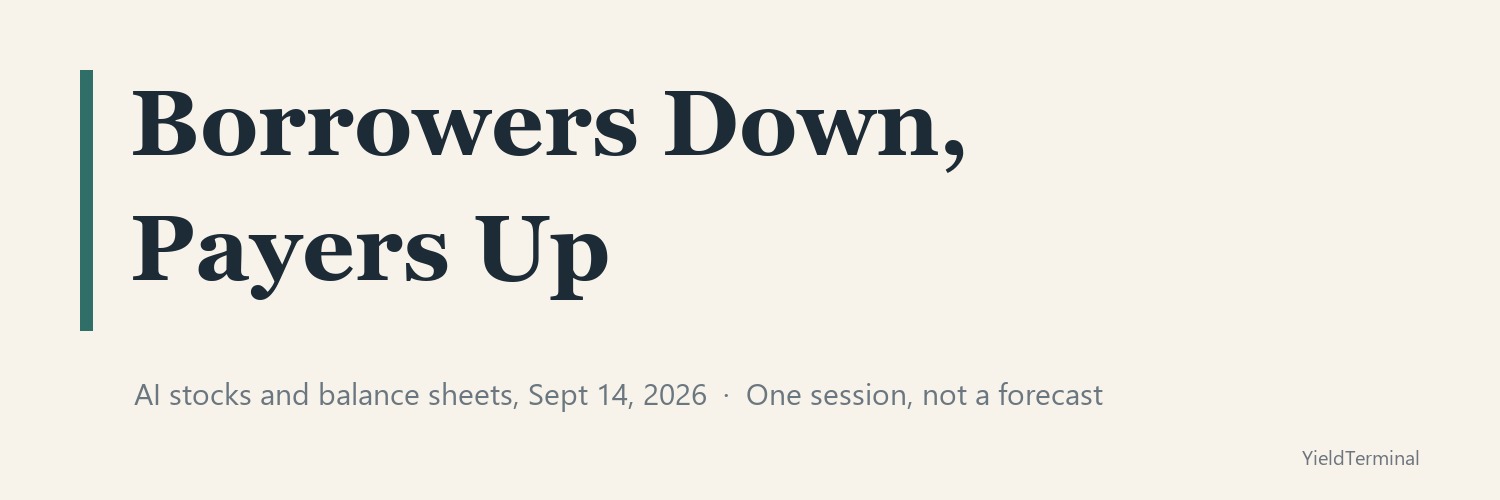 Borrowers Down, Payers Up