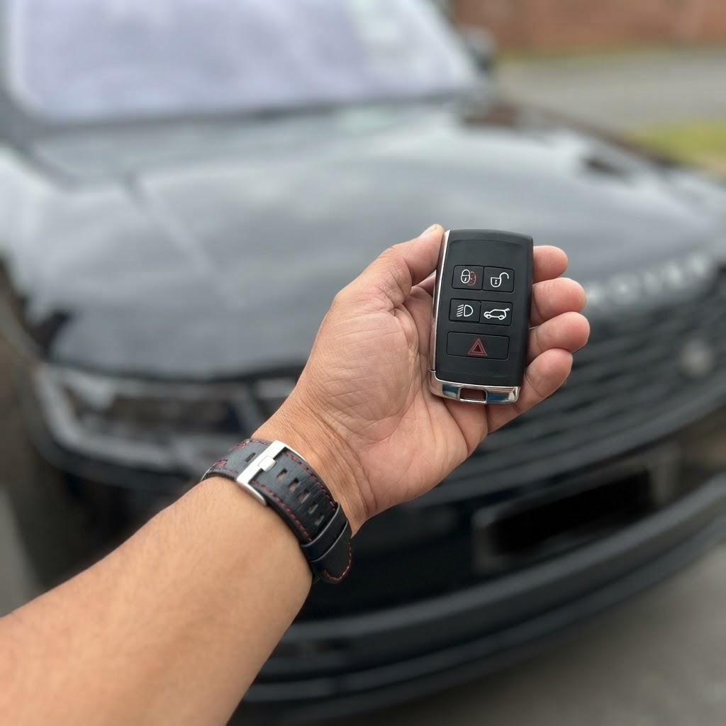 Range Rover Vogue L460 Key Battery Change & Mobile Guide
