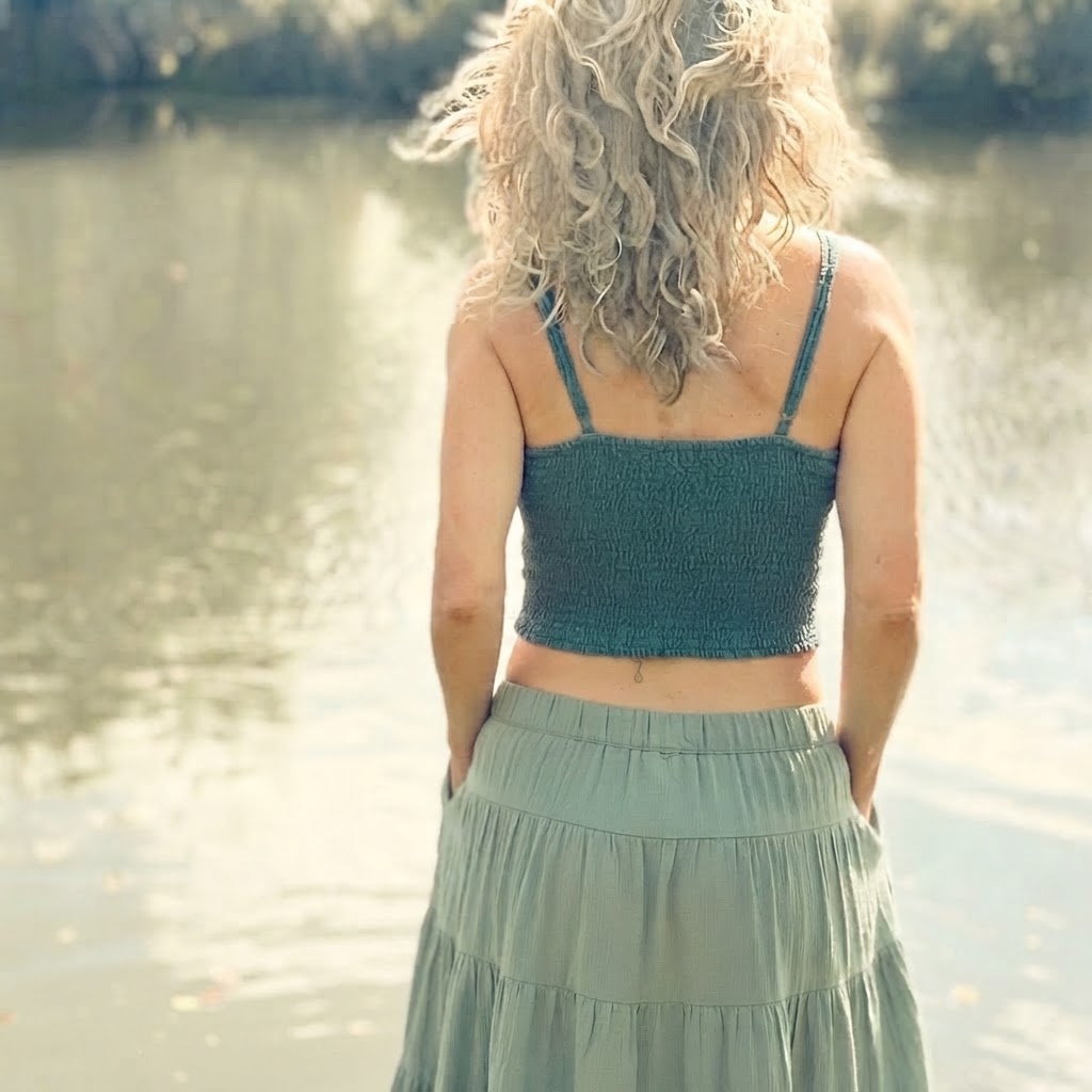 Marie aan het water