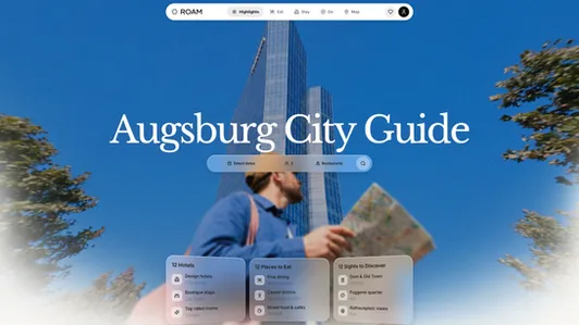 City Guide app template built with Base44