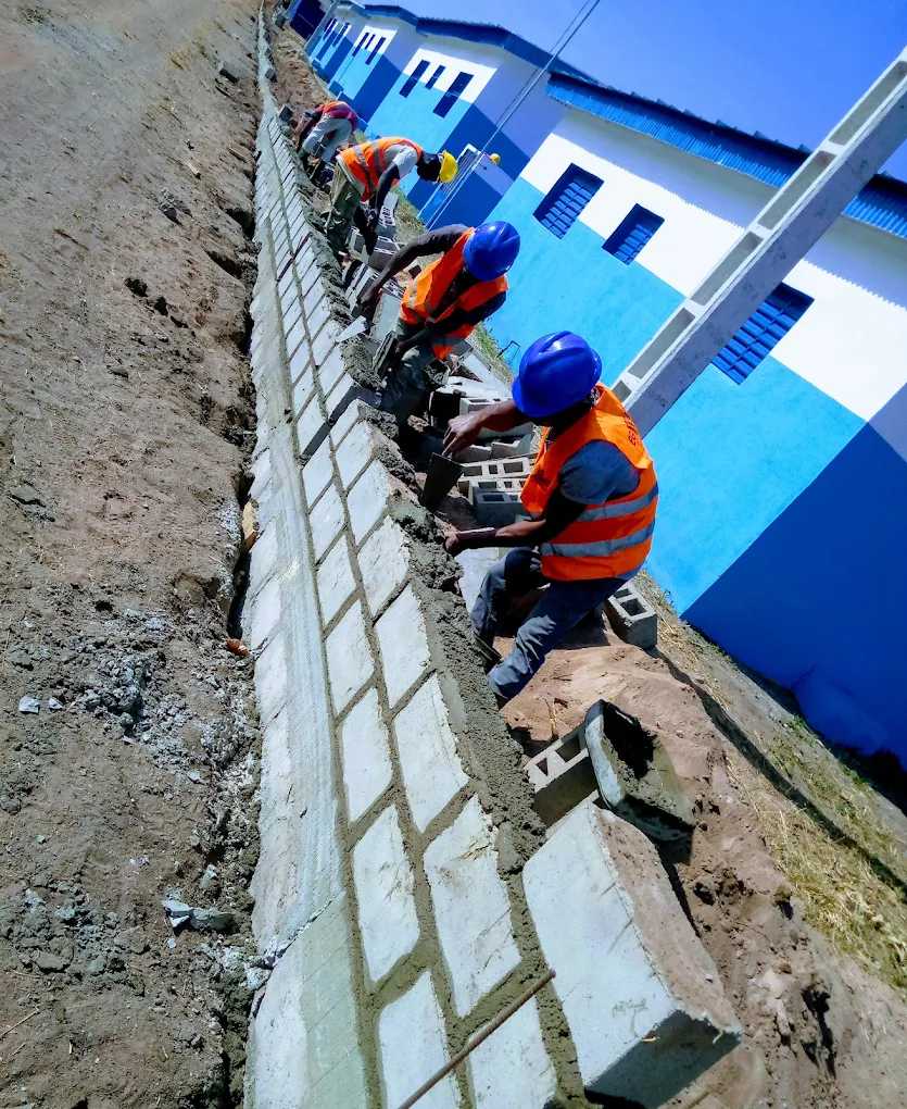 Chantier de construction EGEBAT-TP