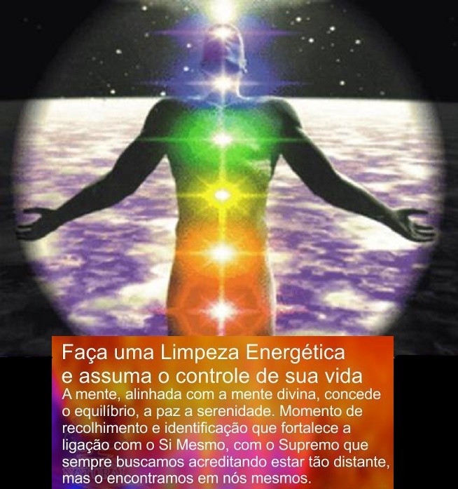 Limpeza energética e alinhamento dos chakras