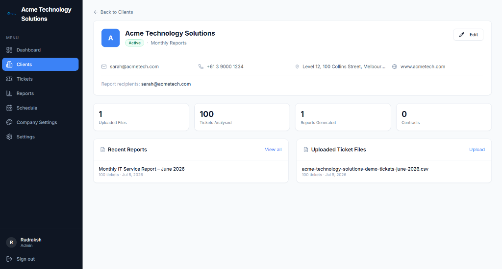 Clients — ITFlow