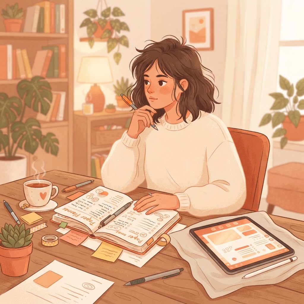 Why do digital planners never stick for me the way paper does?