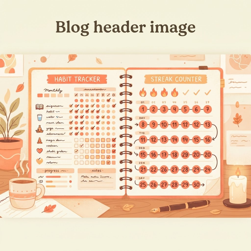 What's the difference between a habit tracker and a streak counter?