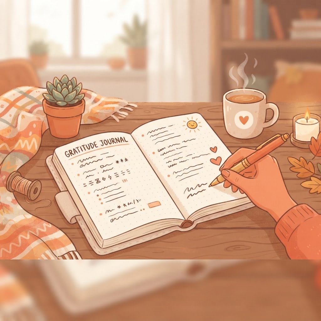 What should I actually write in a gratitude journal as a beginner?
