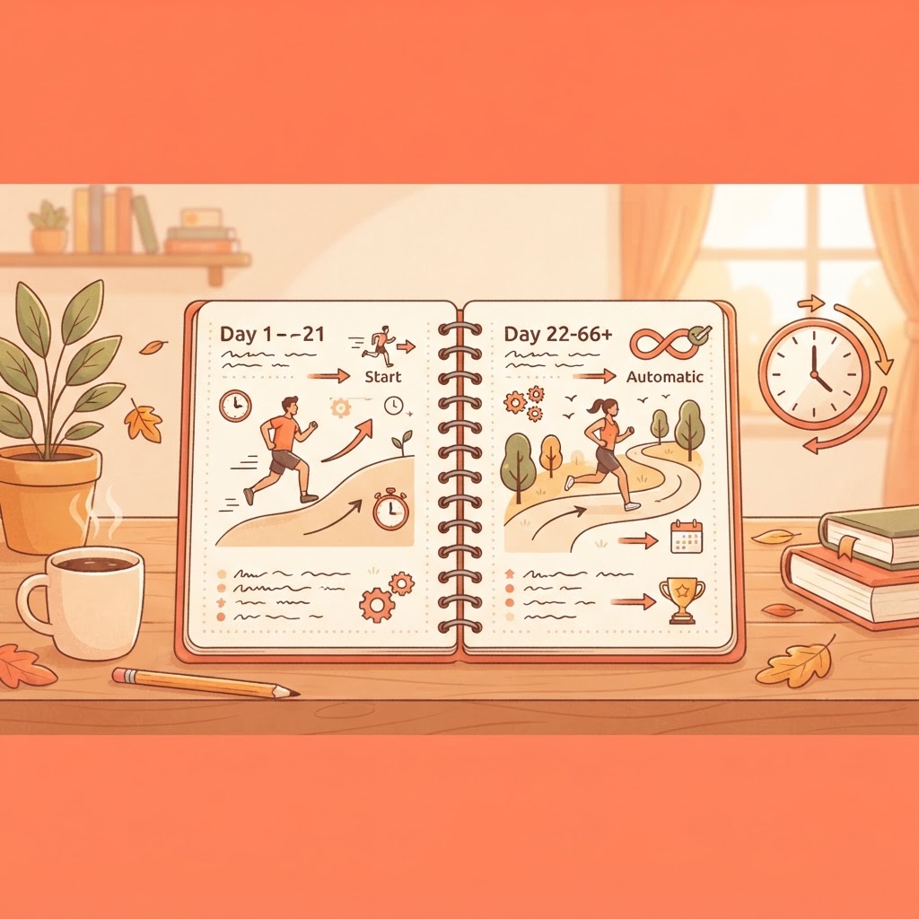 How long does it actually take for a new habit to feel automatic?