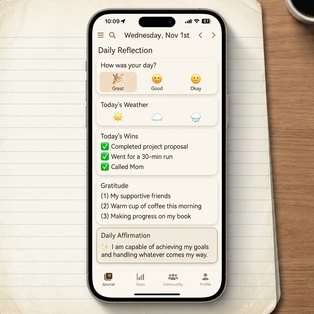 Life Progress Checks: A Monthly Wheel of Life Check-In That Actually Uses Your Data