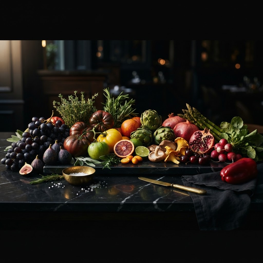 Luxe verse groenten en fruit