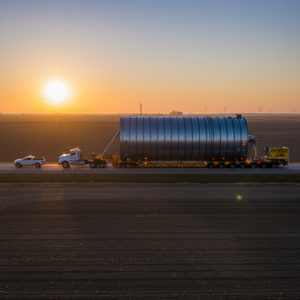 Grain Silo Relocation