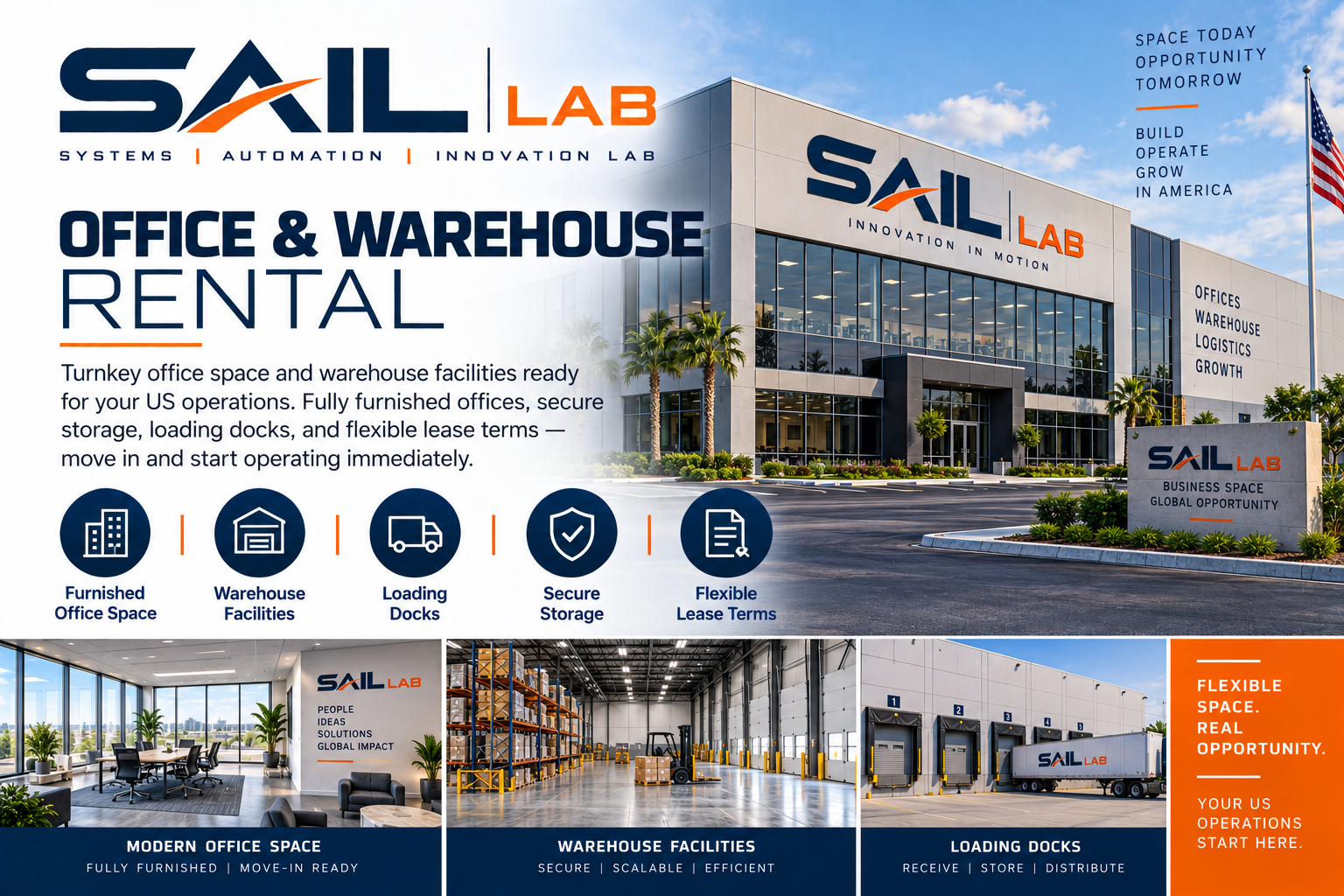 Office & Warehouse Rental