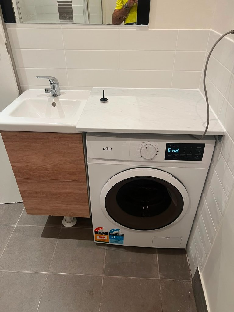 Laundry Renovation — completed by Checkmate Plumbing Perth