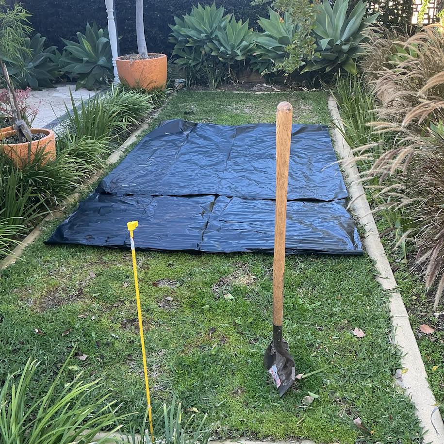 Site Set Out — soakwell and drainage installation by Checkmate Plumbing Perth