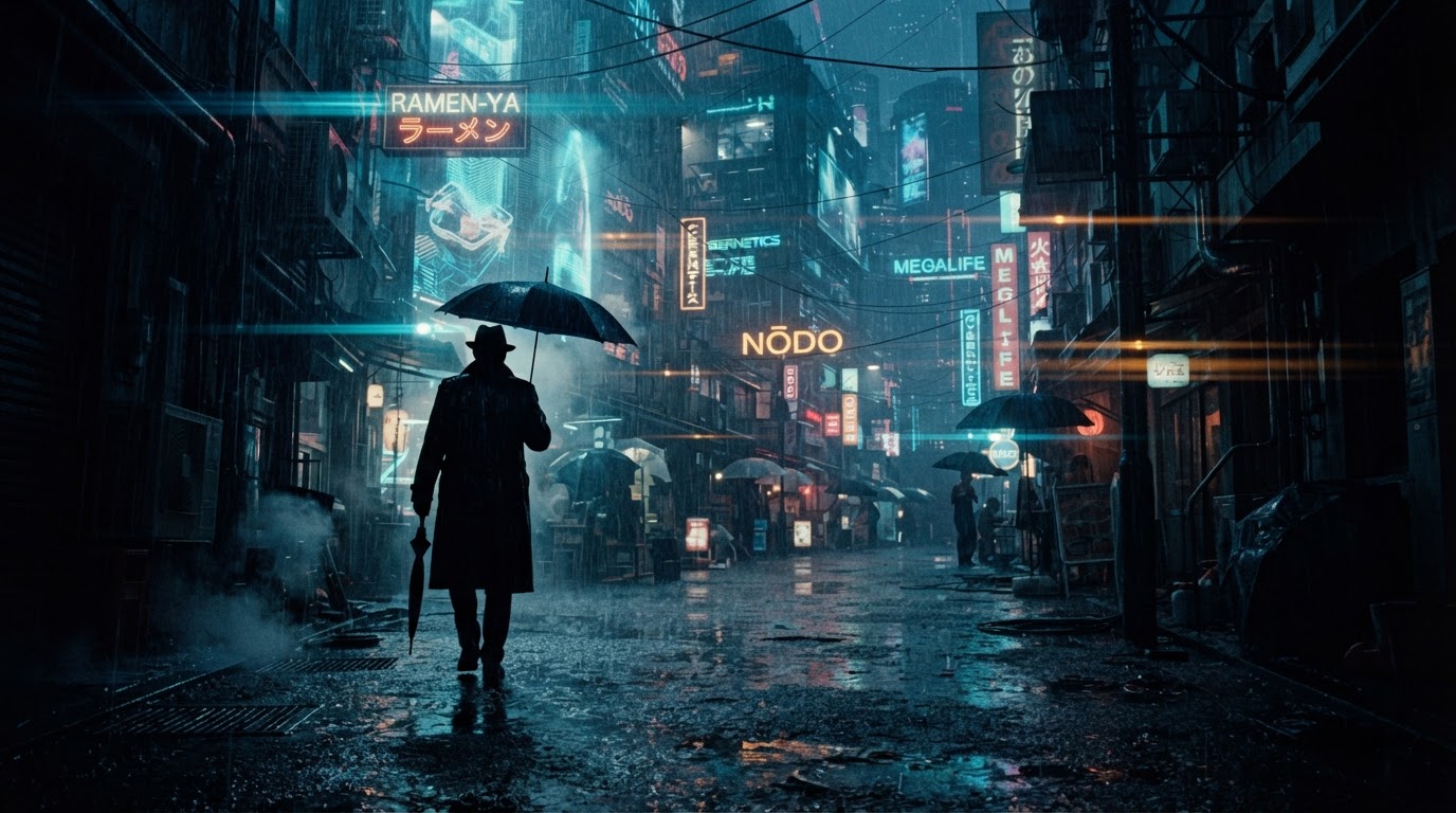 Concept art — Cyberpunk Noir