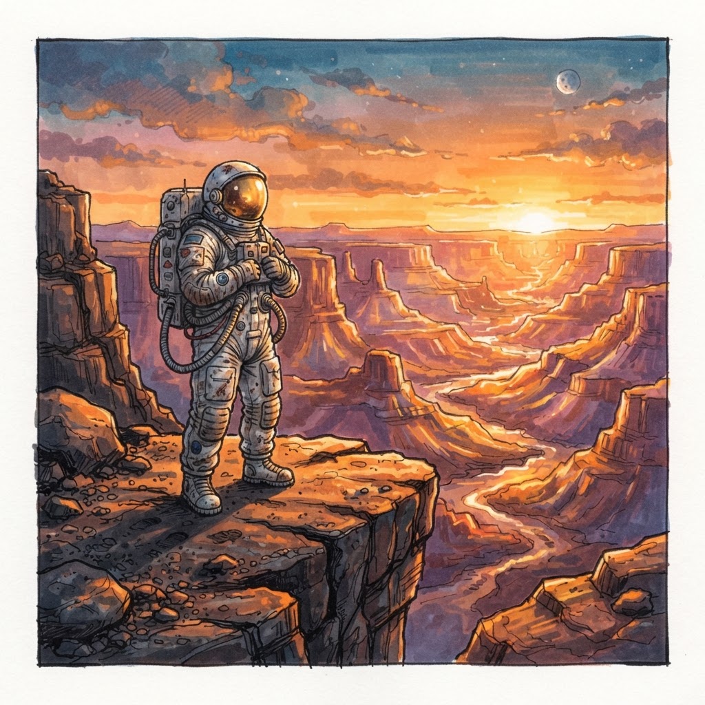 Copic Marker Render