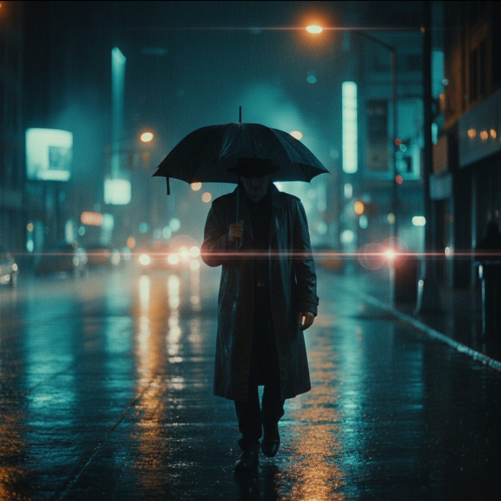 AI-generated cinematic film still