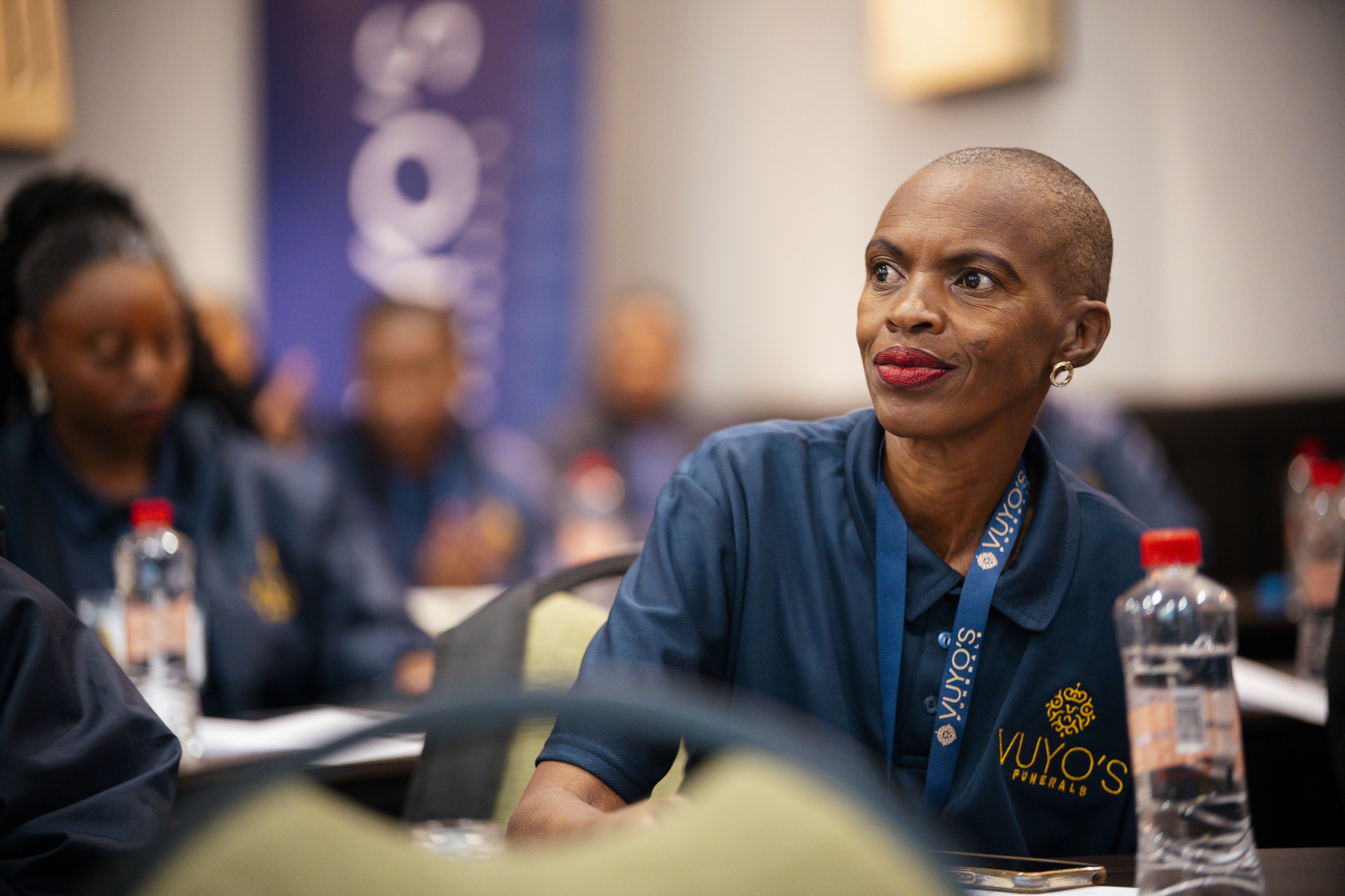 Vuyo's Funerals team member ready to help