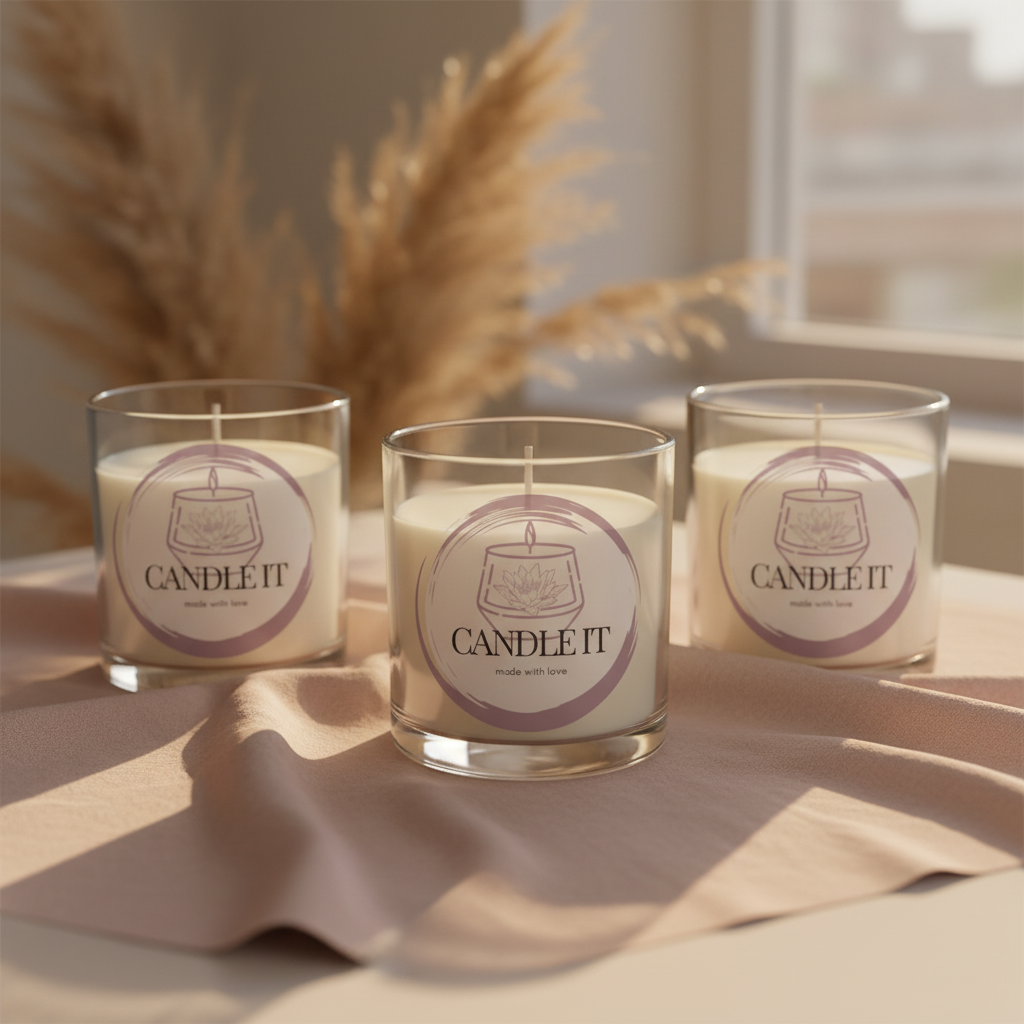 נרות Candle it בעבודת יד
