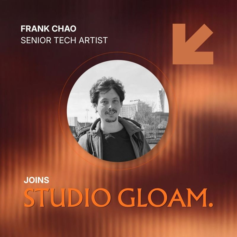 Welcome to Gloam, Frank!