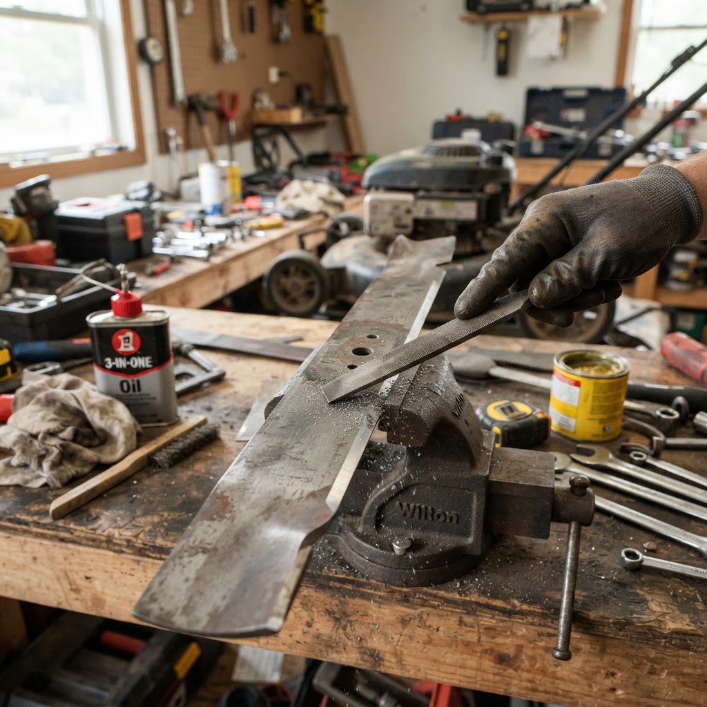 The Importance of Sharp Mower Blades