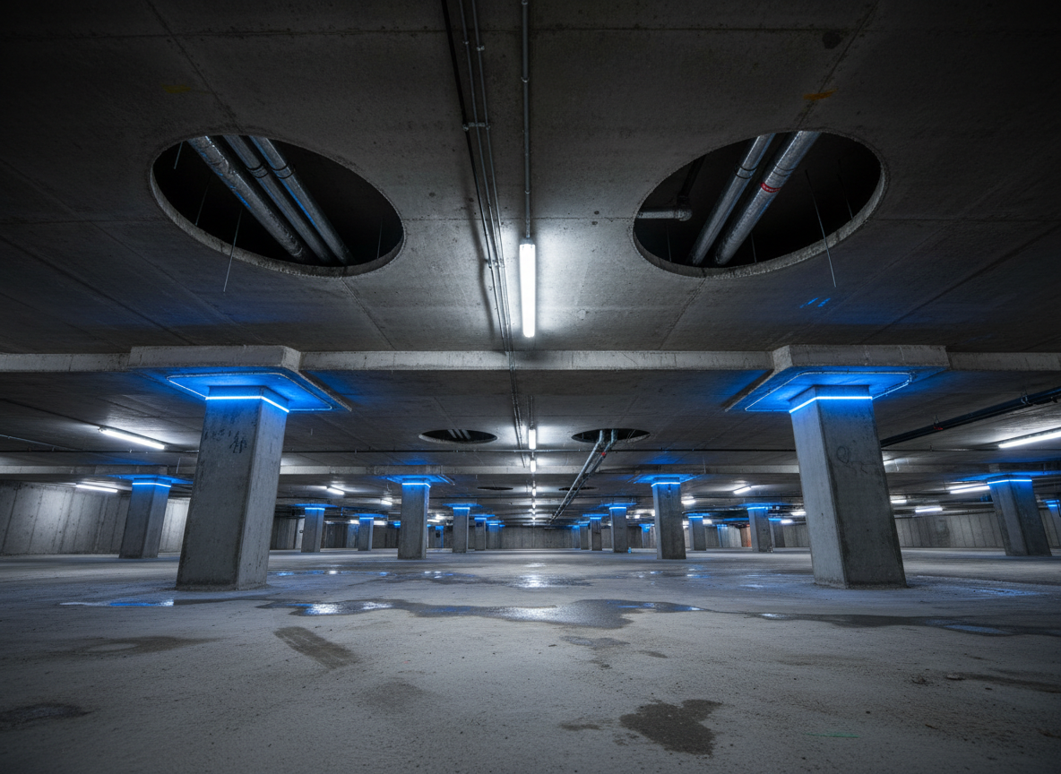 Parking subterráneo AZCA