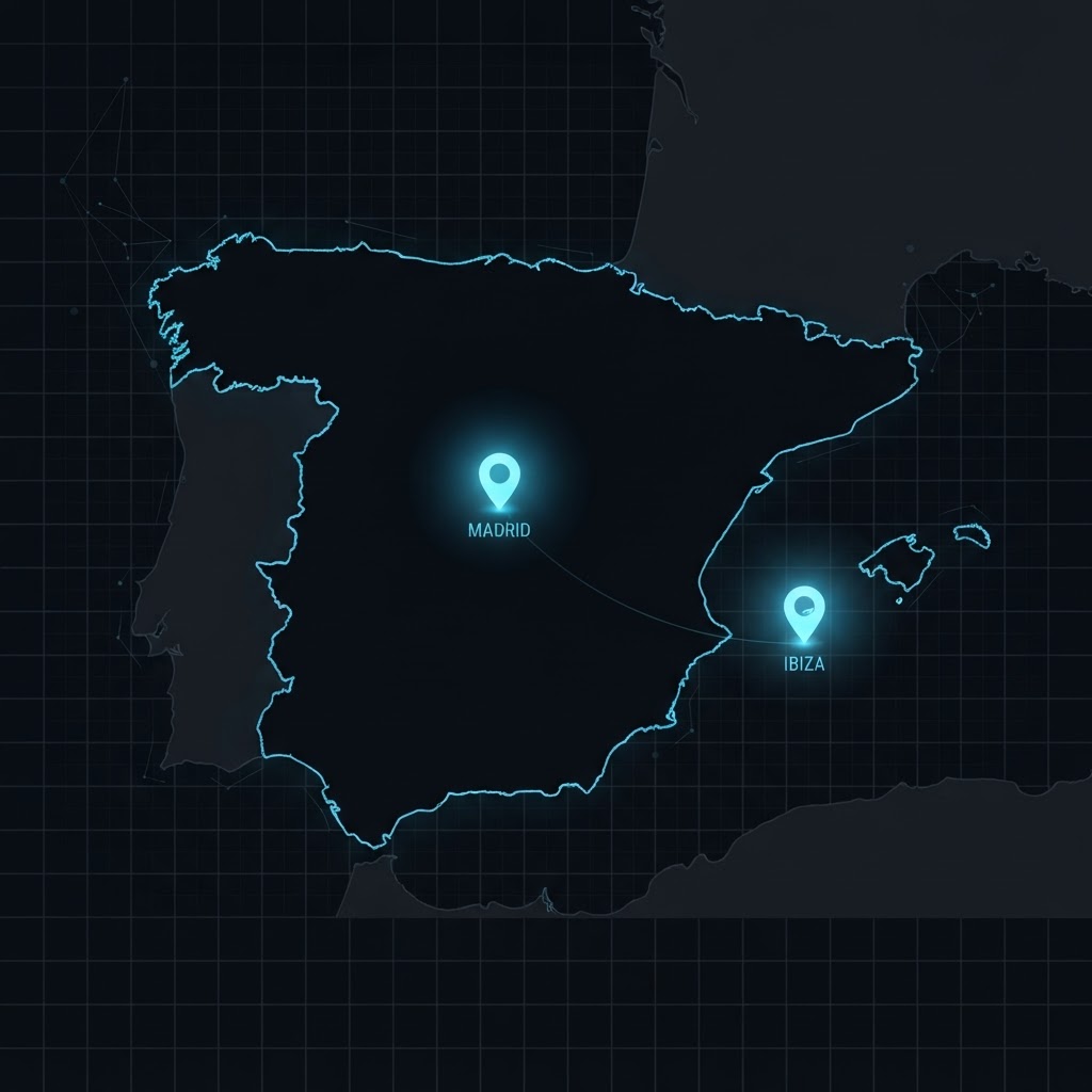 Mapa de cobertura de España