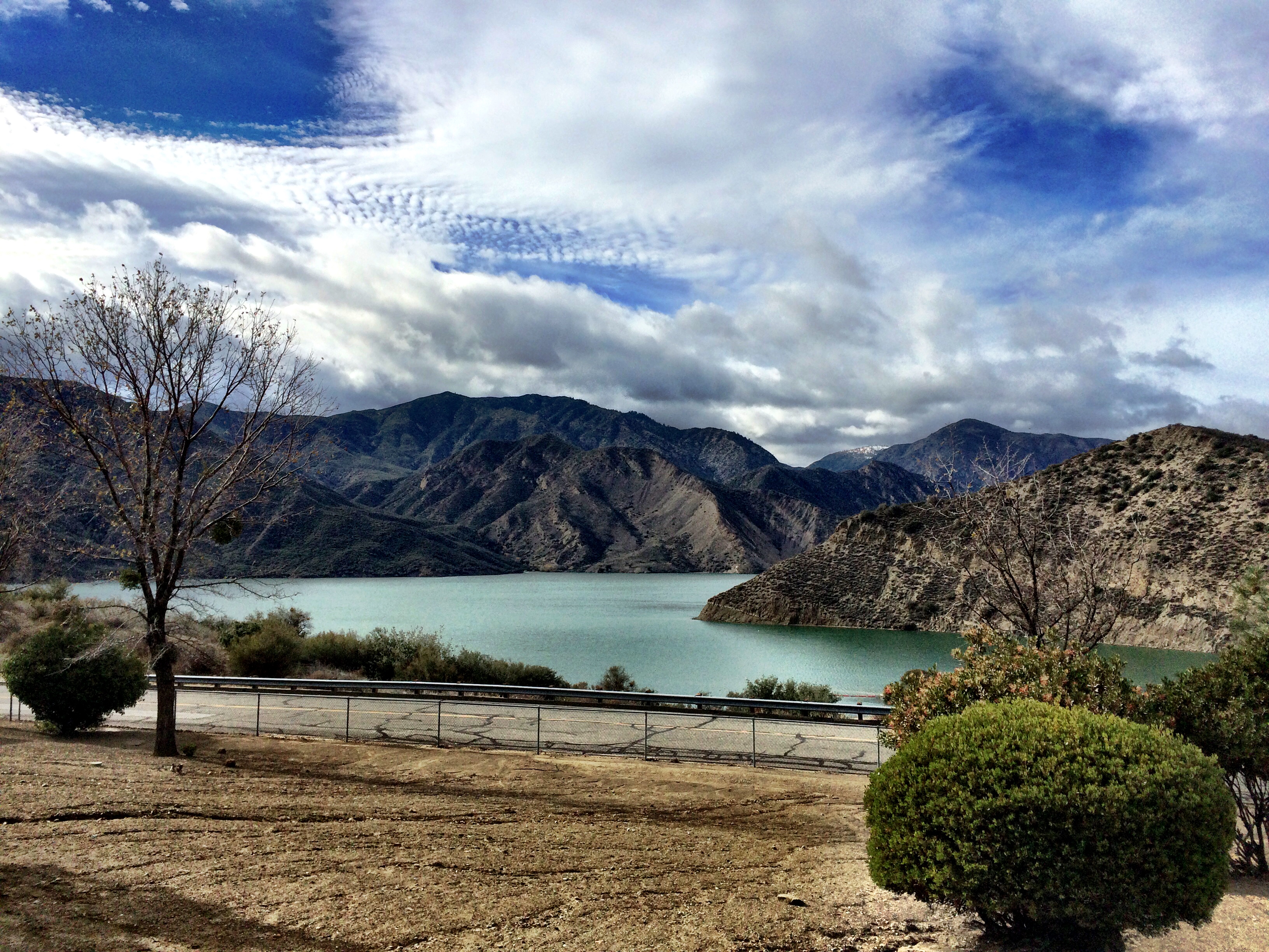 Pyramid Lake in December
