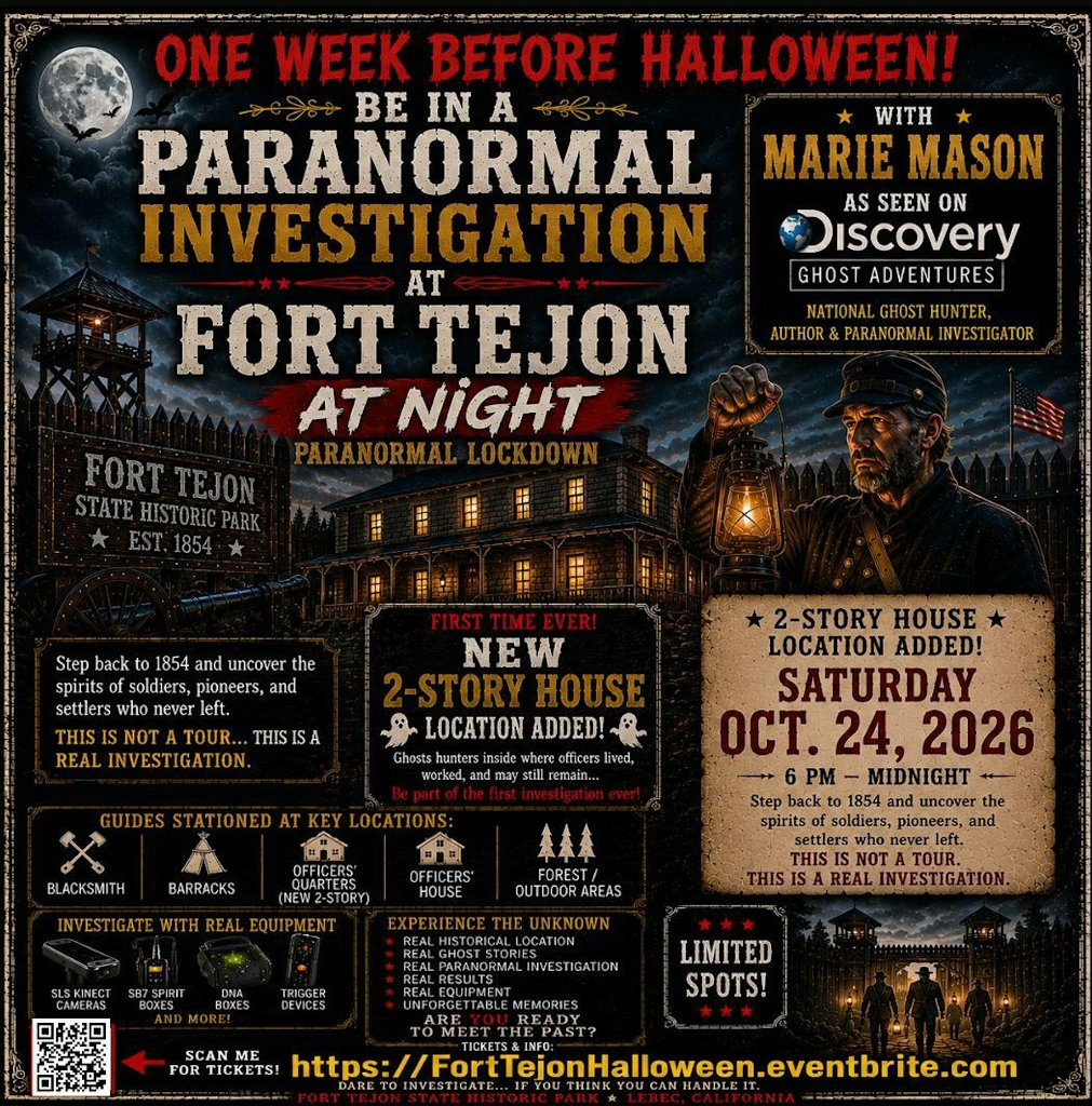 Paranormal Investigation Flyer