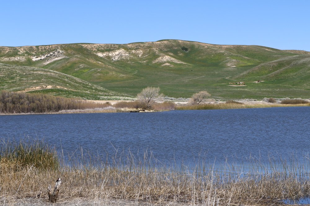 Quail Lake fed by the California Aqueduct