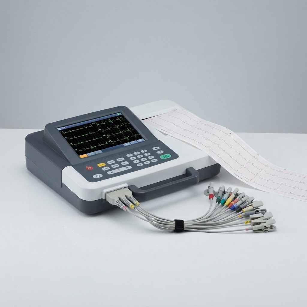 12-Lead ECG Electrocardiograph