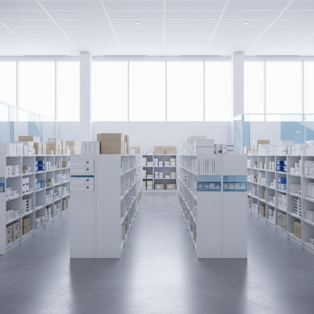 Medical equipment warehouse