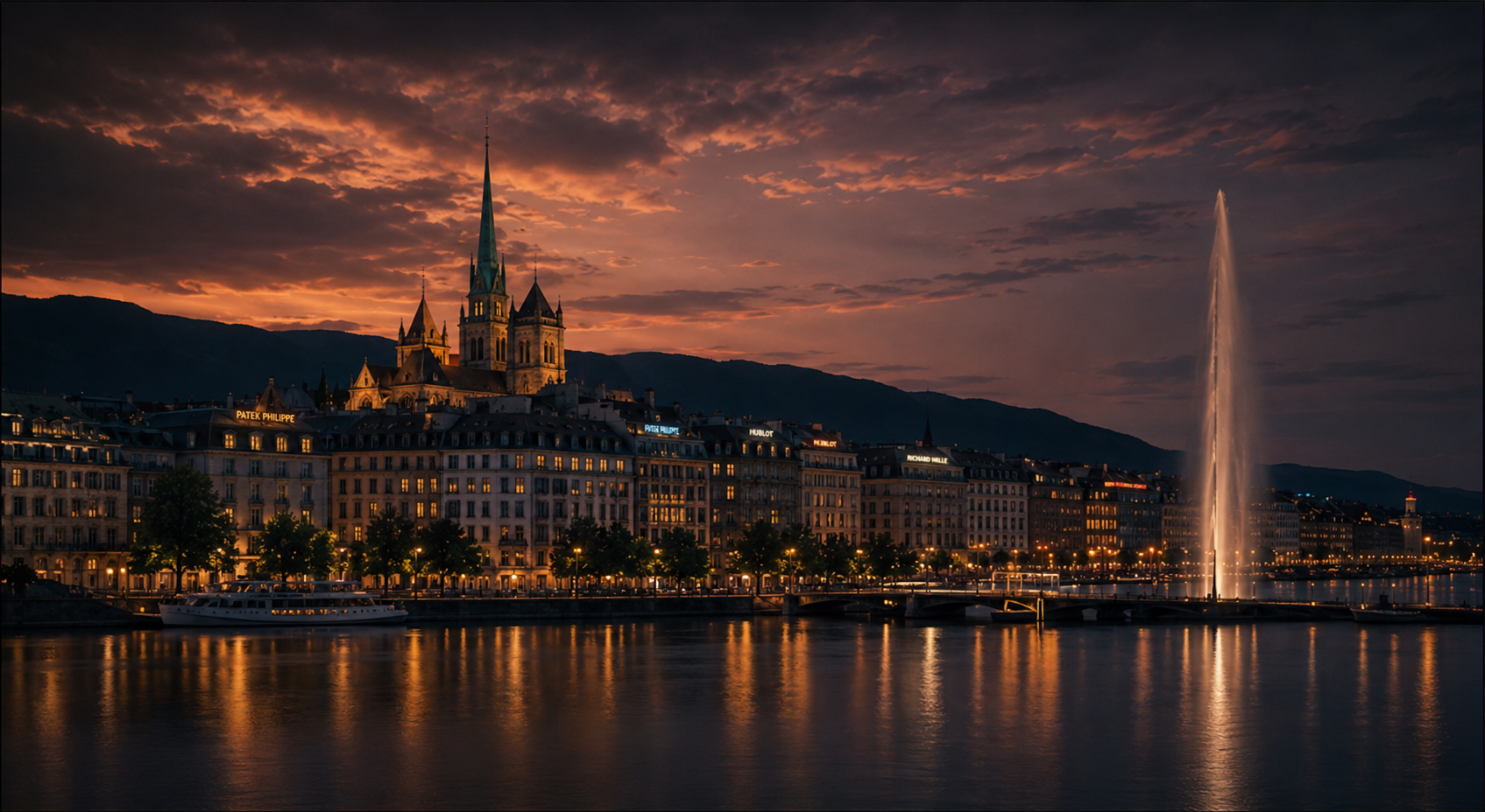 Geneva by night