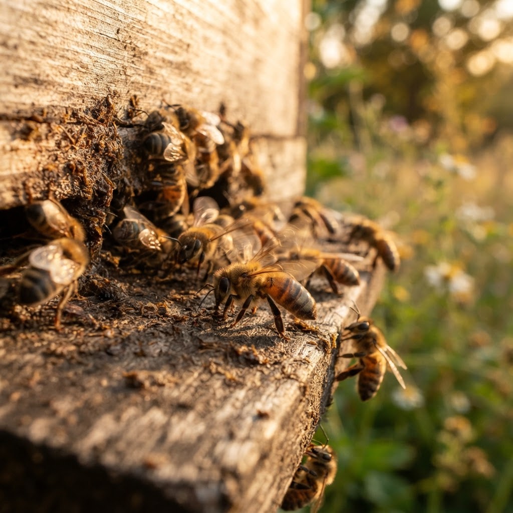 Hive Temperature Control: Bees as Master Engineers