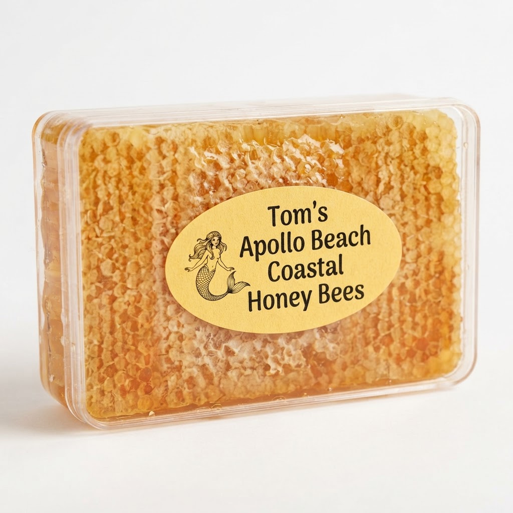 Honeycomb Squares β Coastal Wildflower honey